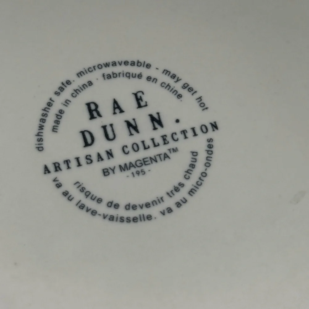 Rae Dunn Pasta Bowl Seconds Please - Picture 5 of 8